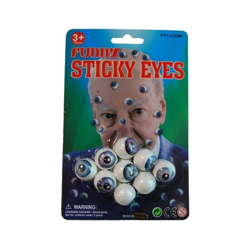 Stick-On Eyeballs - Pack of 9