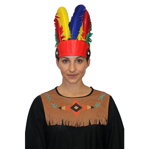 Indian Headdress - Multicolour Small image
