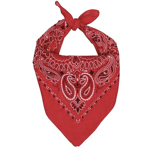 Cowboy Bandana - Red image