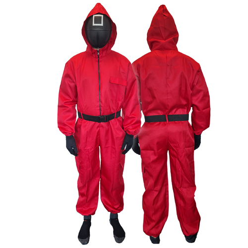 Red jumpsuit  - Large image