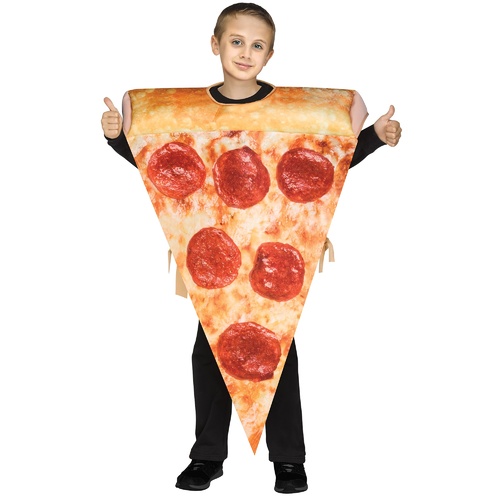 Pizza Slice Costume - Child   One Size Fits All image