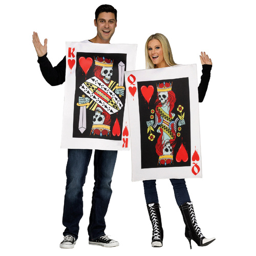 Couple Costume - King & Queen of Hearts