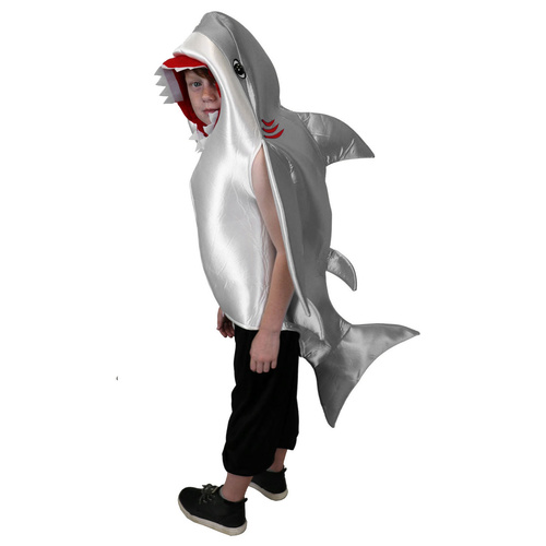 Grey Shark Costume - Child image