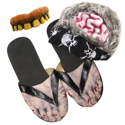Billy Bob Zombie Kit - Adult image