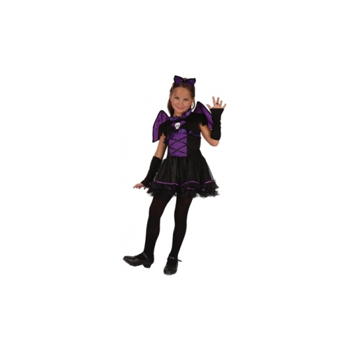 **Purple Bat Girl - Child - Medium** image