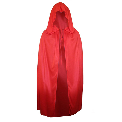 Cape w/Hood - Red image