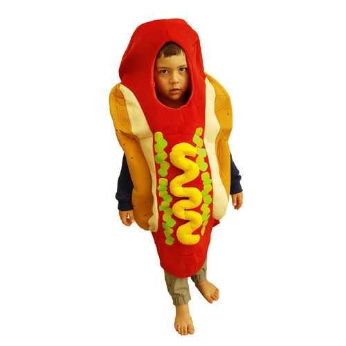 Child Deluxe Hot Dog Costume image
