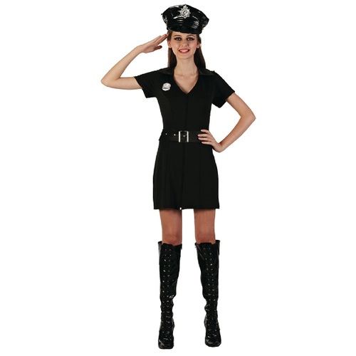 Police Lady - Adult Large