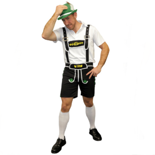 Oktoberfest Beer Man Black - XL image