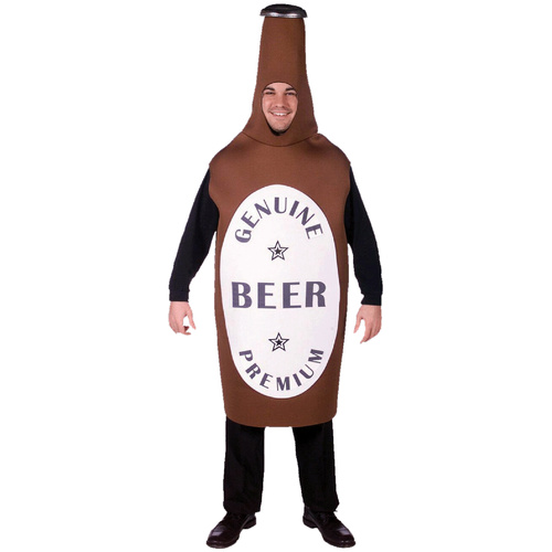 Beer Bottle Costume - Adult image