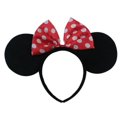 Deluxe Minnie Ears w/Bow