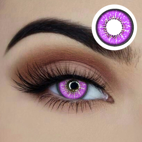 Starry Eyed Yearly Lenses - ULTRA VIOLET