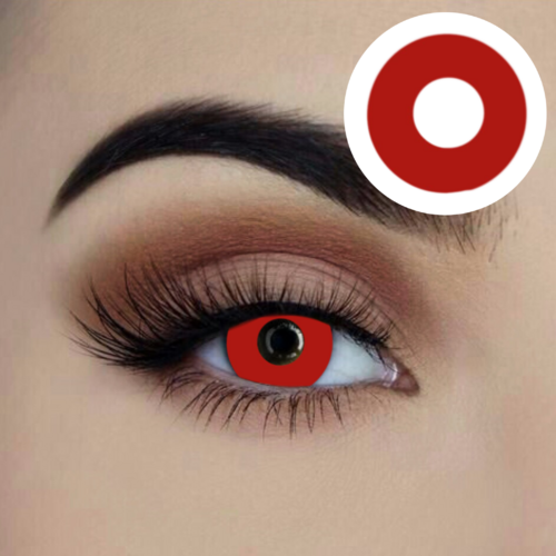 Starry Eyed Yearly Lenses - VAMPIRE RED image