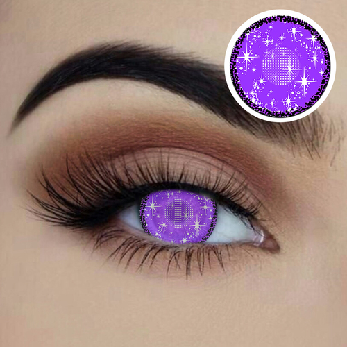 Starry Eyed Yearly Lenses - STARSTRUCK PURPLE image