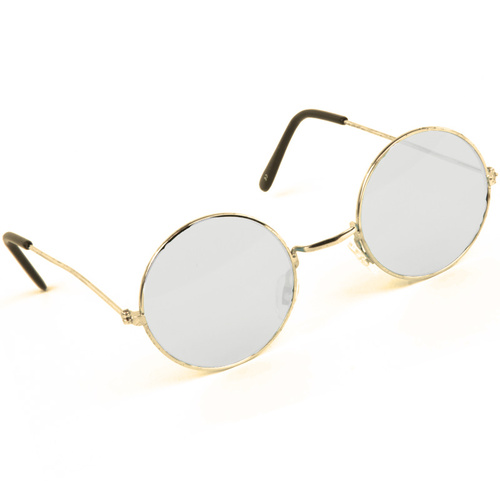 Lennon/Santa Round Glasses - Clear