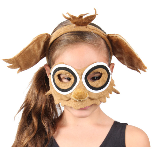 Animal Headband & Mask Set - Owl