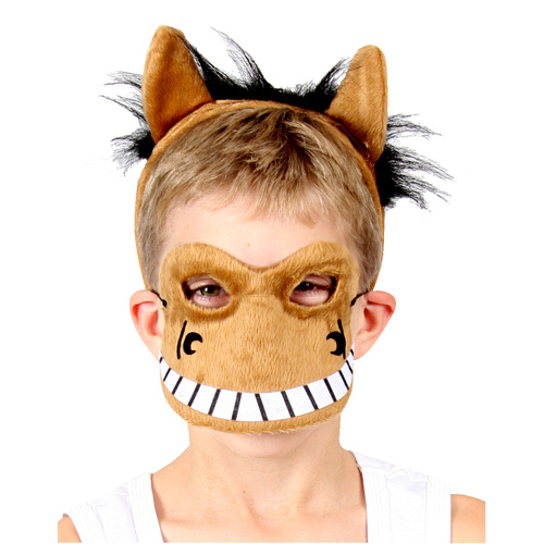 Animal Headband & Mask Set - Horse