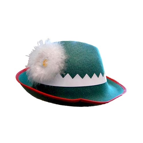 Alpine Green Feltex with Flower image