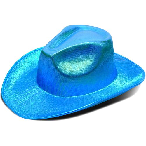 Cowboy Shimmer Hat- Blue image