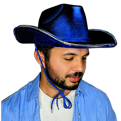 Cowboy Hat - Blue (NON LIGHT UP) image