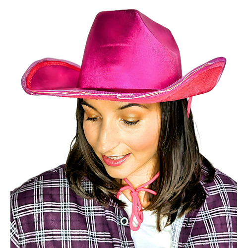 Cowboy Hat  - Hot Pink (non light up) image