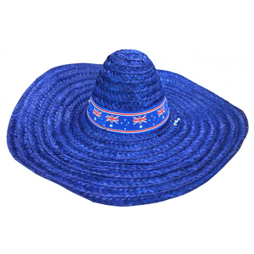 Mexican Sombrero - Aussie Blue image