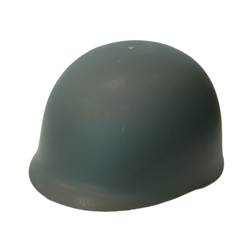 Deluxe Plastic Soldier Hat - Adult image