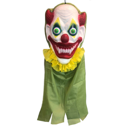 Giant Hanging Clown Head w/ Lights and Sound image