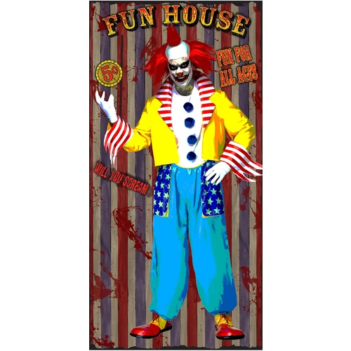 Door Cover - Clown image