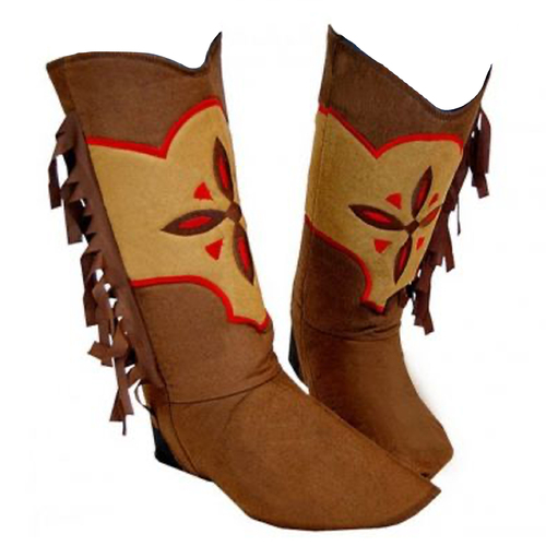 Suede Boot Covers - Cowgirls image