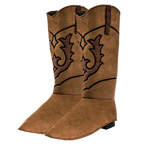 Suede Boot Covers - Cowboys image