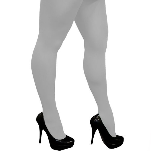 Full Length Tights - White image