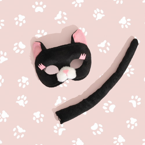 CAT - Animal mask & tail