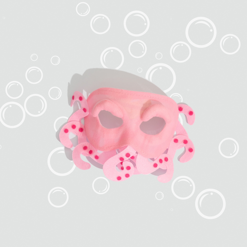 Deluxe Animal Mask - Octopus image