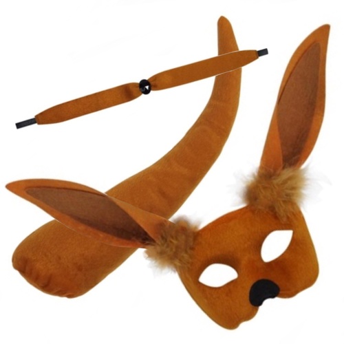Deluxe Adult Animal Mask - Kangaroo image