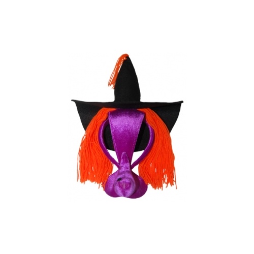 **Character Half Mask - PURPLE WITCH**