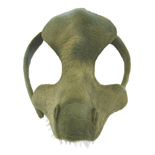 Animal Half Mask - Good Green Dinosaur image