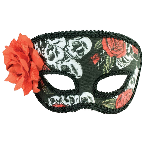 Masquerade Mask - Skulls/Roses