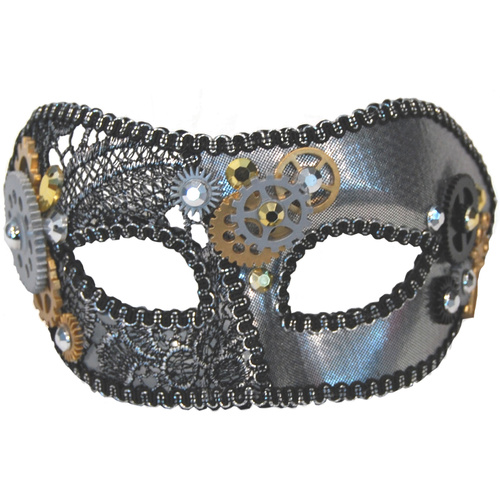 Masquerade Mask - Steampunk Gears