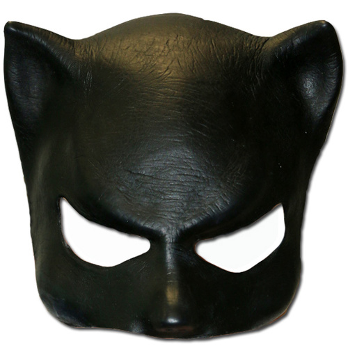 Latex Cat Woman Mask image