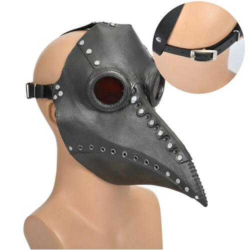 Plague Doctor Mask  - Full head rubber