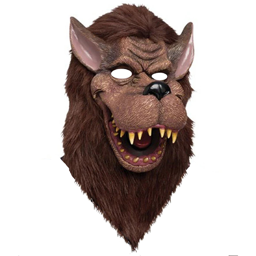 Deluxe Big Bad Wolf Mask - Adult image