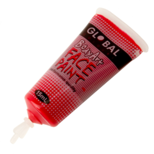 Body Art 15ml Tube - DEEP RED image