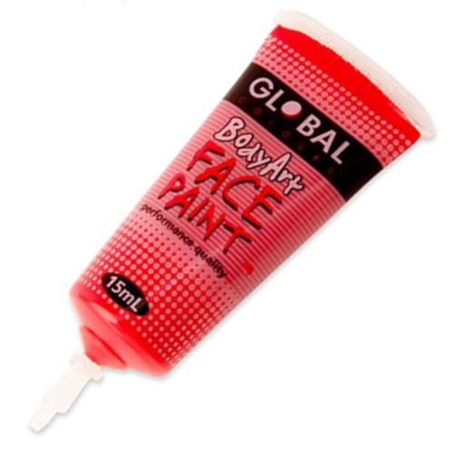 Body Art 15ml Tube - BRILLIANT RED image