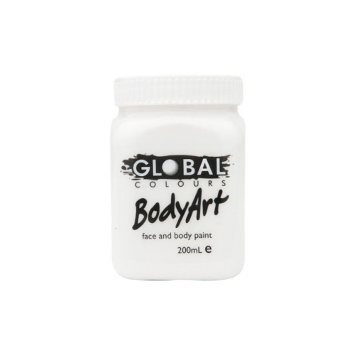 Body Art 200ml Jar - WHITE image