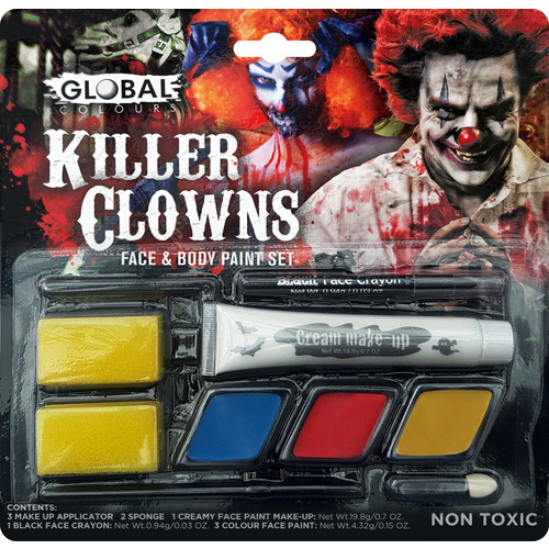 Global Killer Clown Make Up Set image