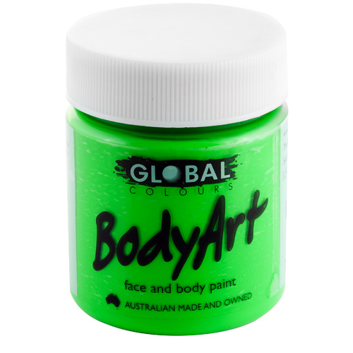 Body Art 45ml Jar - FLUORO GREEN image