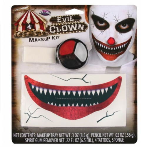 Evil Clown Make Up Kit image