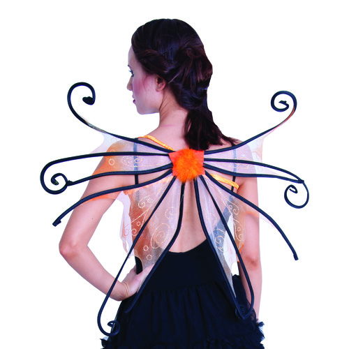 Spider Fairy Wings - Orange
