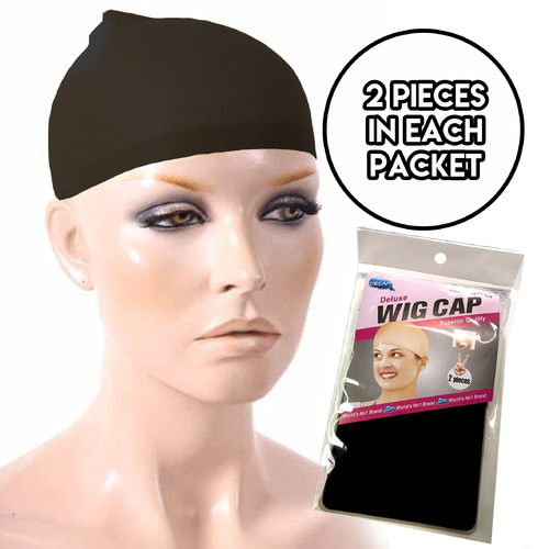 Wig Cap - Black Pk 2 image